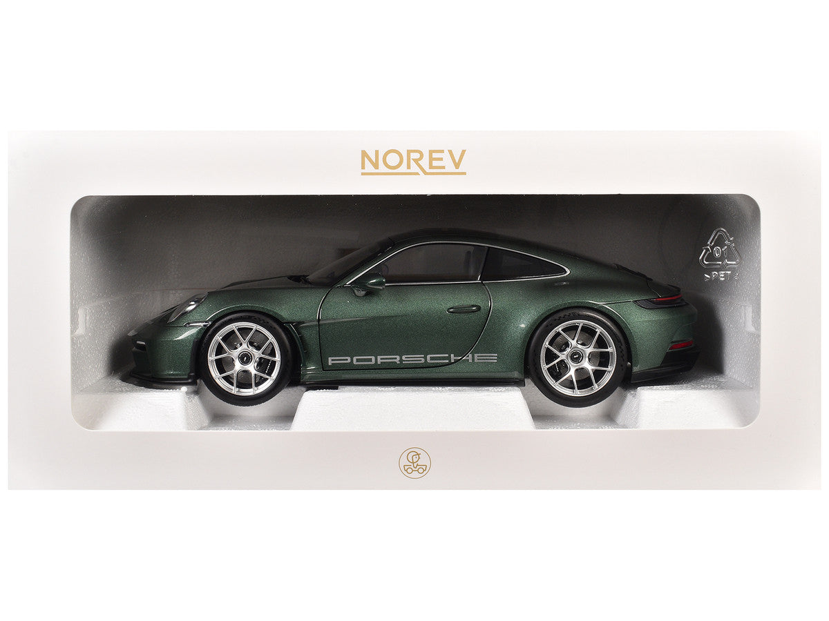 2023 Porsche 911 S/T Malachite Green Metallic 1/18 Diecast Model Car by Norev-2