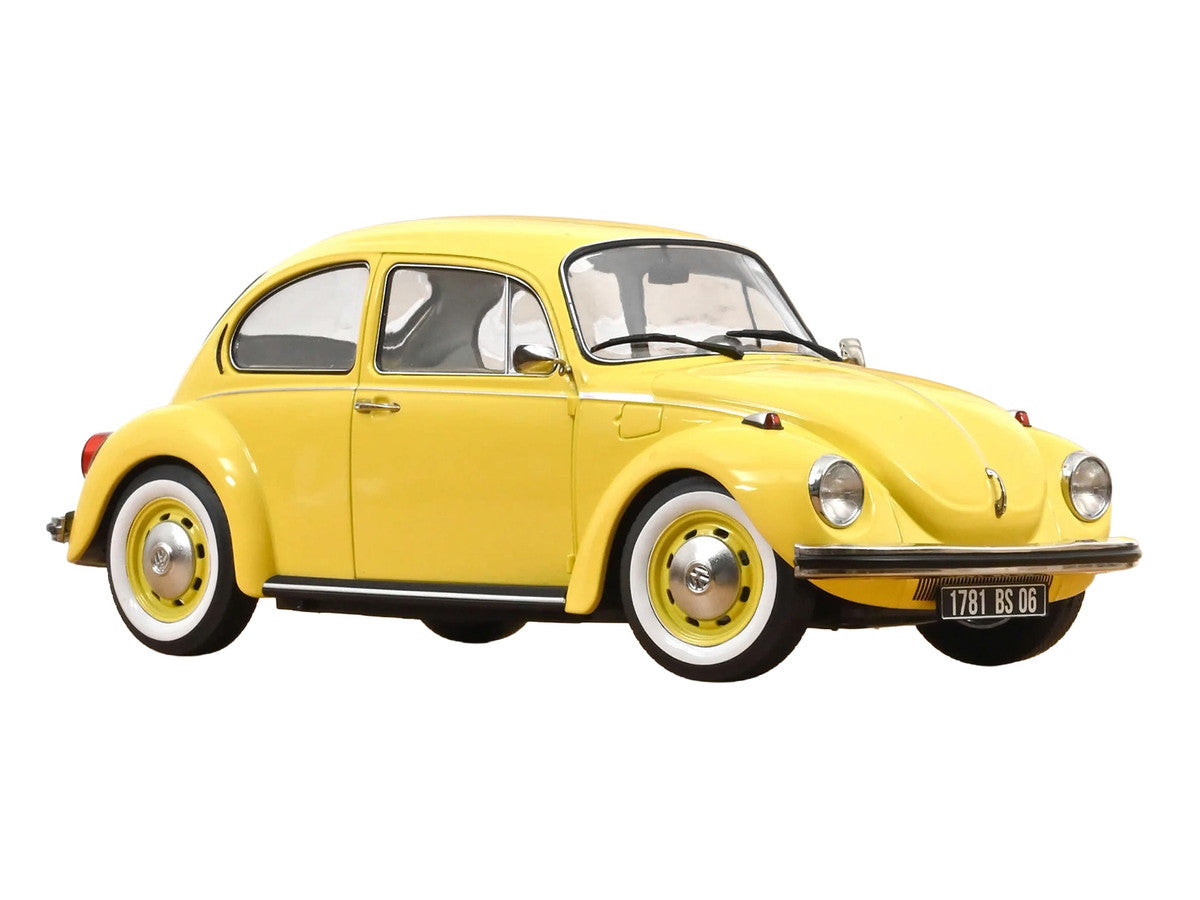 1973 Volkswagen 1303 Beetle Pastel Yellow 1/18 Diecast Model Car by Norev-1