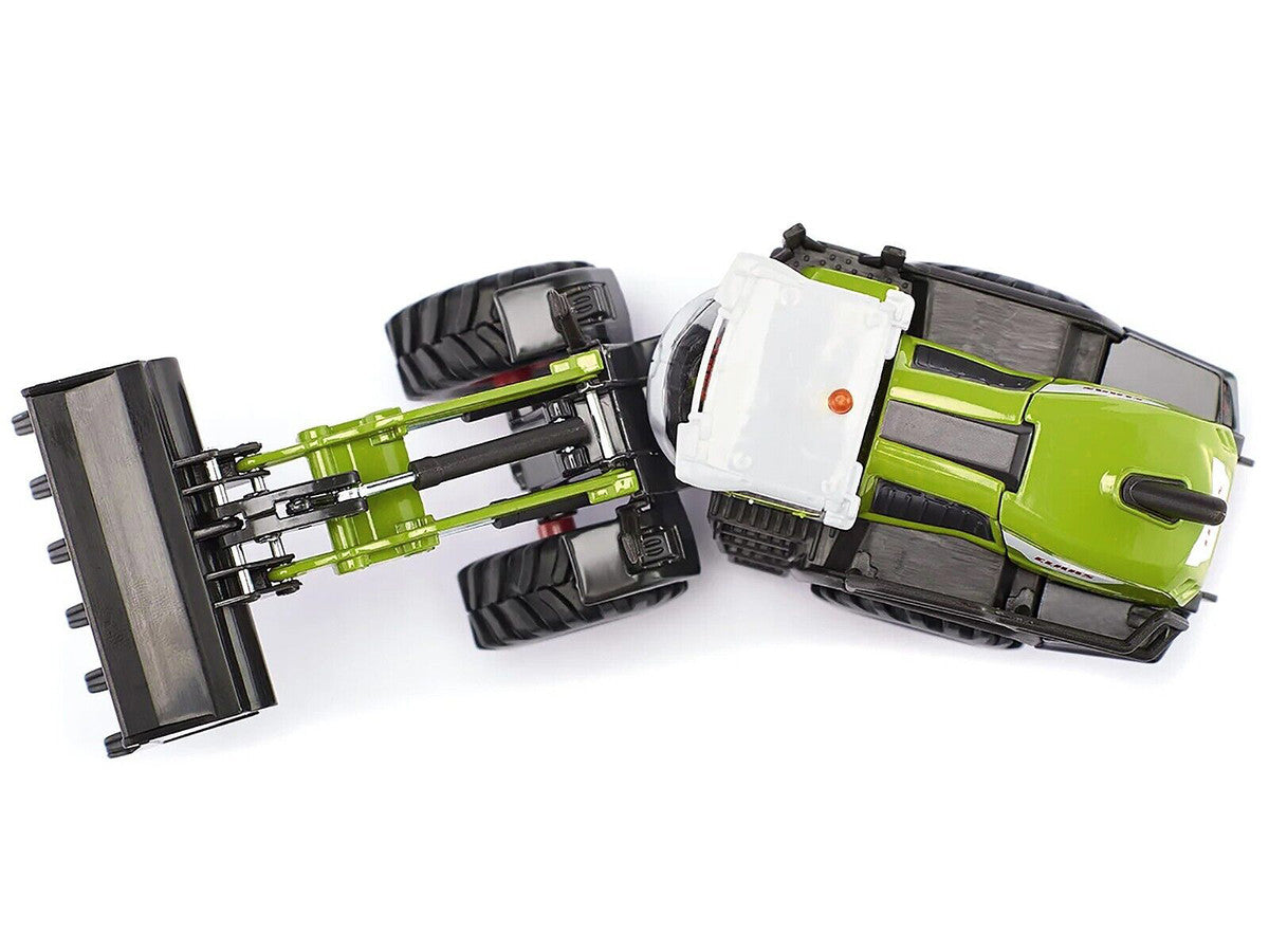 Claas Torion 1914 Wheel Loader Green and White 1/50 Diecast Model by Siku-1