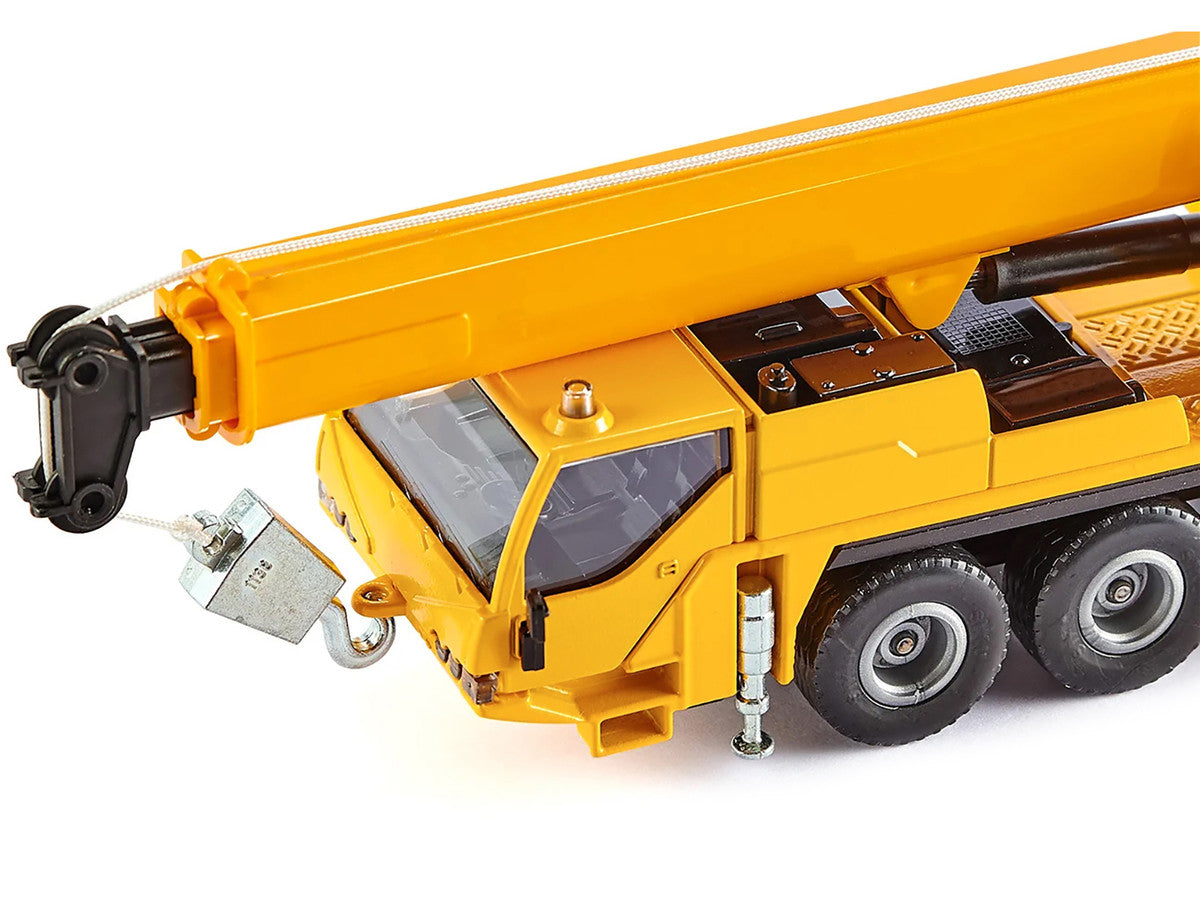 Mobile Crane Yellow 1/55 Diecast Model by Siku-3