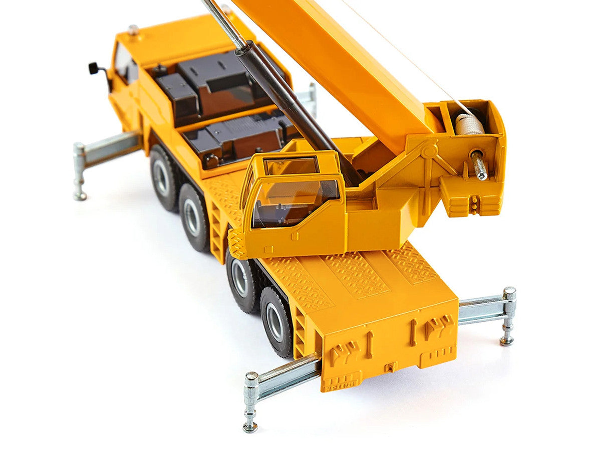 Mobile Crane Yellow 1/55 Diecast Model by Siku-2