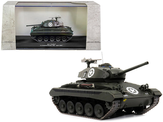 M24 "Chaffee" Tank #3 "U.S.A. 1st Armored Division Italy April 1945" 1/43 Diecast Model by AFVs of WWII-0