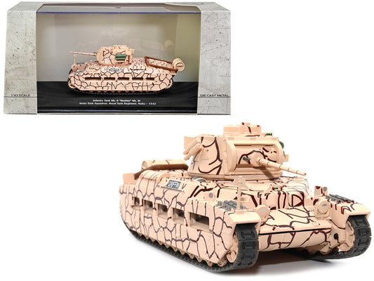 Infantry Tank Mk. II "Matilda" Mk. III "Griffin" "Malta Tank Squadron Royal Tank Regiment Malta 1942" 1/43 Diecast Model by AFVs of WWII-0