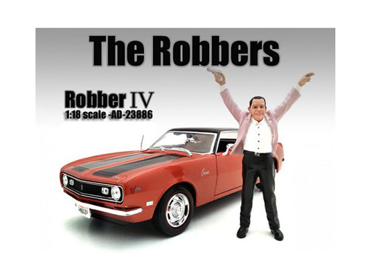 "The Robbers" Robber IV Figure For 1:18 Scale Models by American Diorama-0