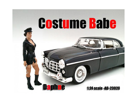 Costume Babe Daphne Figure For 1:24 Scale Models by American Diorama-0