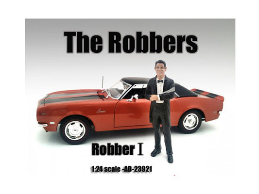 "The Robbers" Robber I Figure For 1:24 Scale Models by American Diorama-0