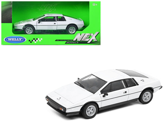 Lotus Esprit S2 Type 79 White "NEX Models" Series 1/24 Diecast Model Car by Welly-0