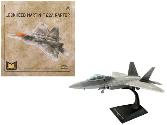 Lockheed Martin F-22A Raptor Aircraft "1st FW 94th FS" United States Air Force 1/72 Diecast Model by Militaria Die Cast-0