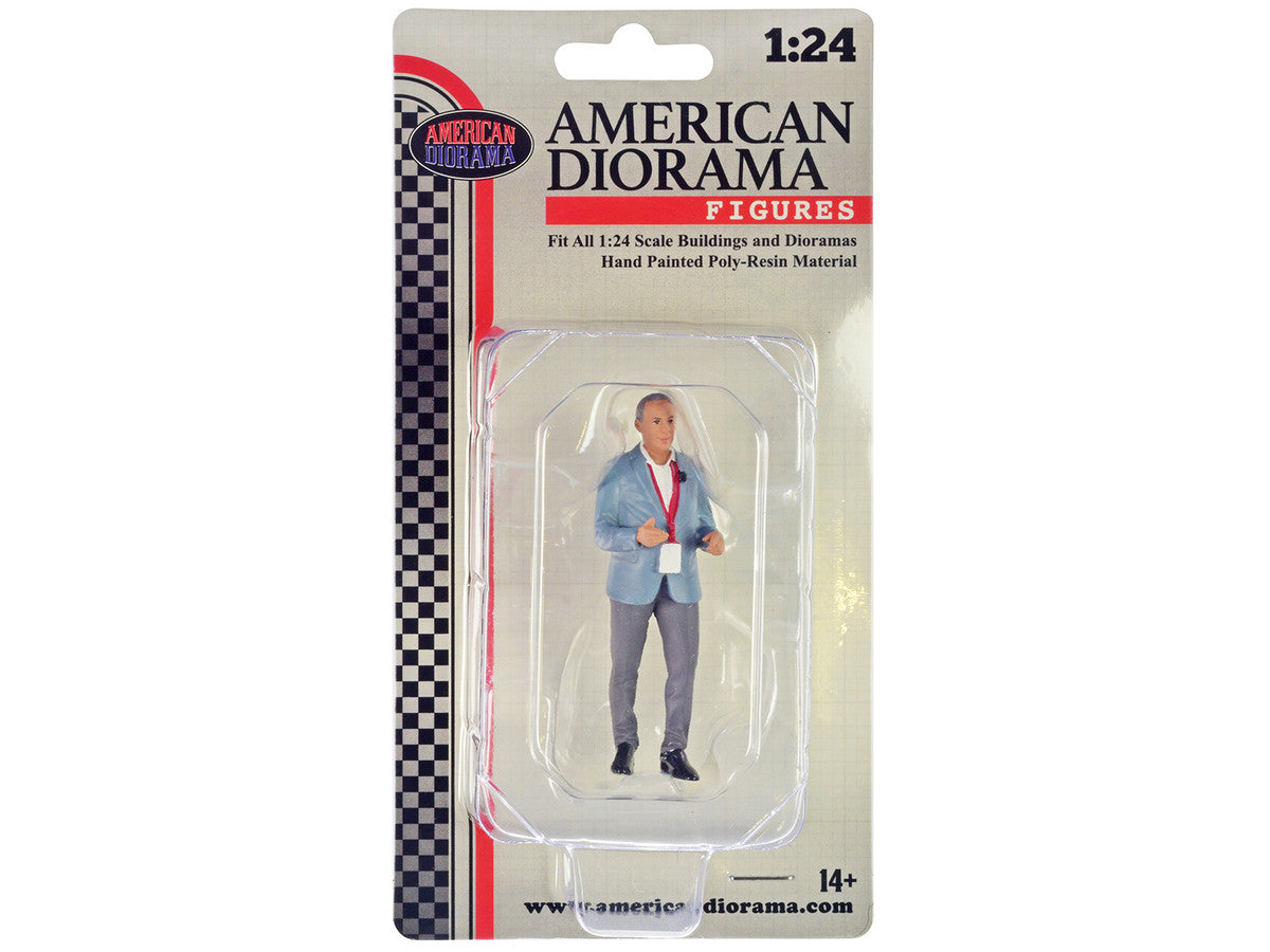 "On-Air" Figure 2 for 1/24 Scale Models by American Diorama-1