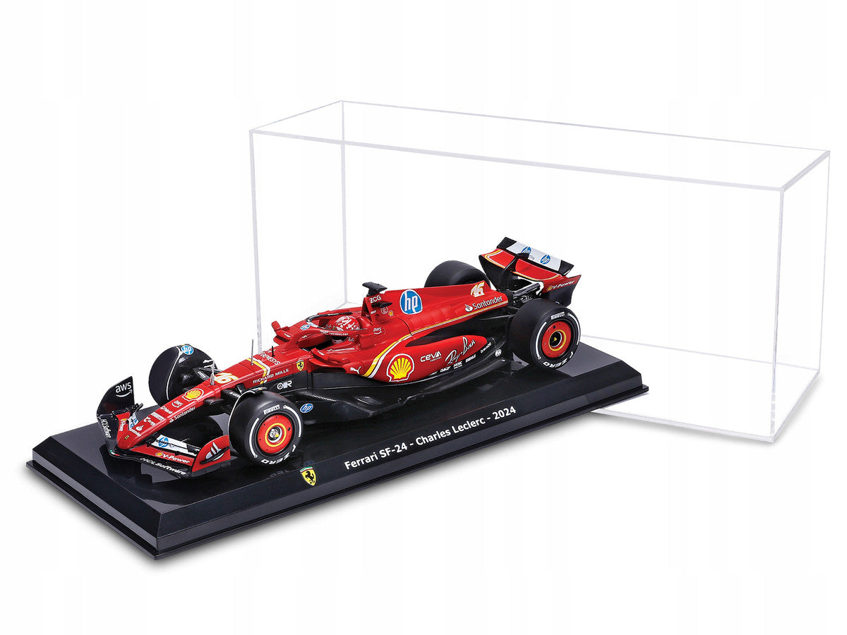 Ferrari SF-24 #16 Charles Leclerc Formula One F1 World Championship (2024) "Formula Racing" Series 1/24 Diecast Model Car by Bburago-1