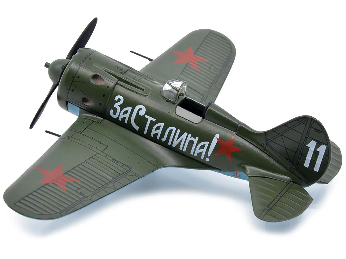 Polikarpov I-16 Fighter Plane (USSR 1933) 1/72 Diecast Model by Warbirds of WWII-1