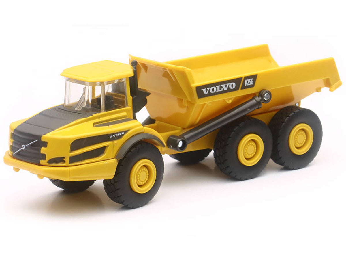 Volvo A25G Dump Truck Yellow Diecast Model by New Ray-1