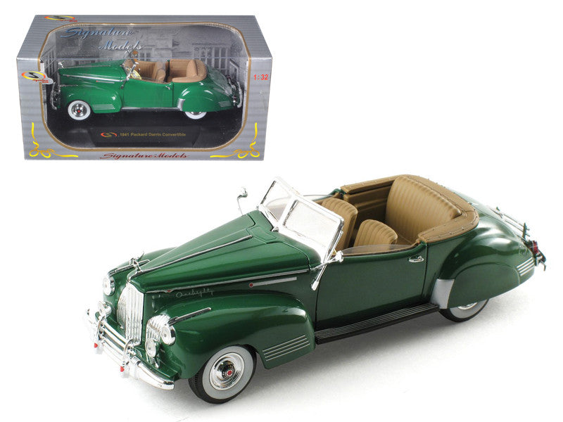 1941 Packard Darrin One Eighty Green 1/32 Diecast Car Model by Signature Models-0