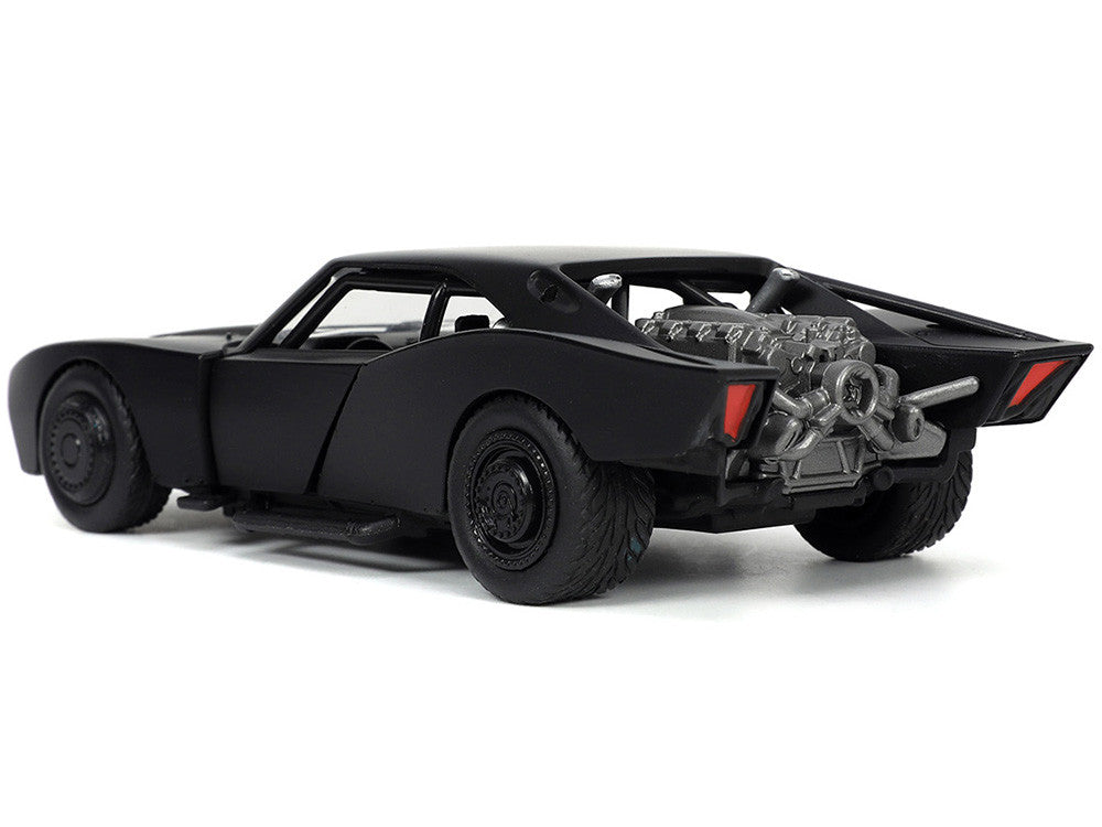 Batmobile Black "The Batman" (2022) Movie "Hollywood Rides" Series 1/32 Diecast Model Car by Jada-2