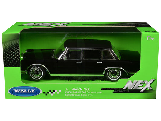 1963 Mercedes-Benz 600 Black "NEX Models" Series 1/24 Diecast Model Car by Welly-0