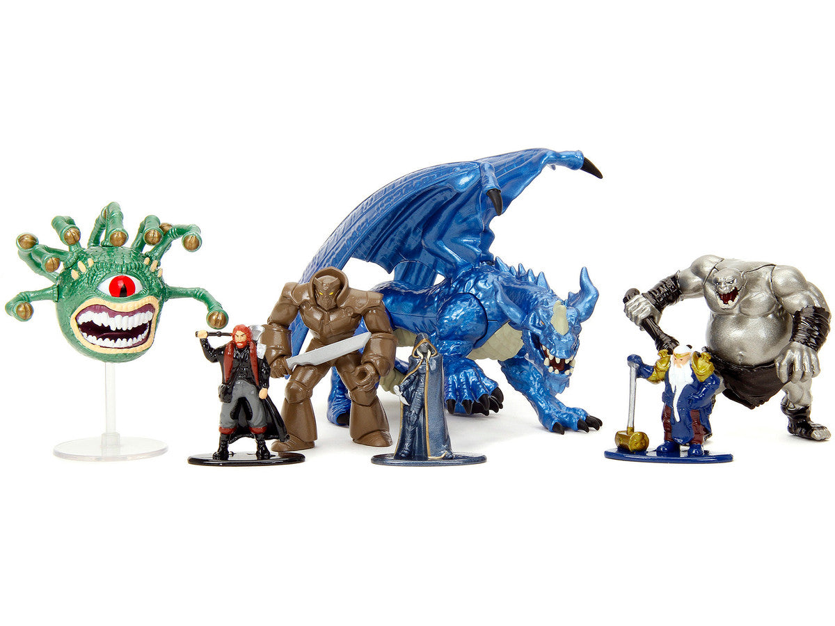 "Dungeons and Dragons" Set of 7 Diecast Figures by Jada-2
