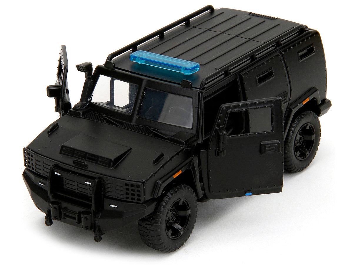 Agency SUV Matt Black "Fast X" (2023) Movie "Fast & Furious" Series 1/32 Diecast Model Car by Jada-1