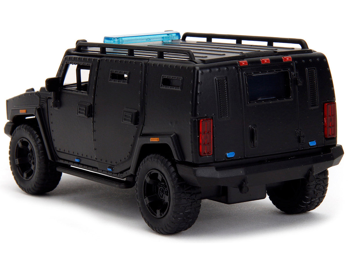Agency SUV Matt Black "Fast X" (2023) Movie "Fast & Furious" Series 1/32 Diecast Model Car by Jada-4