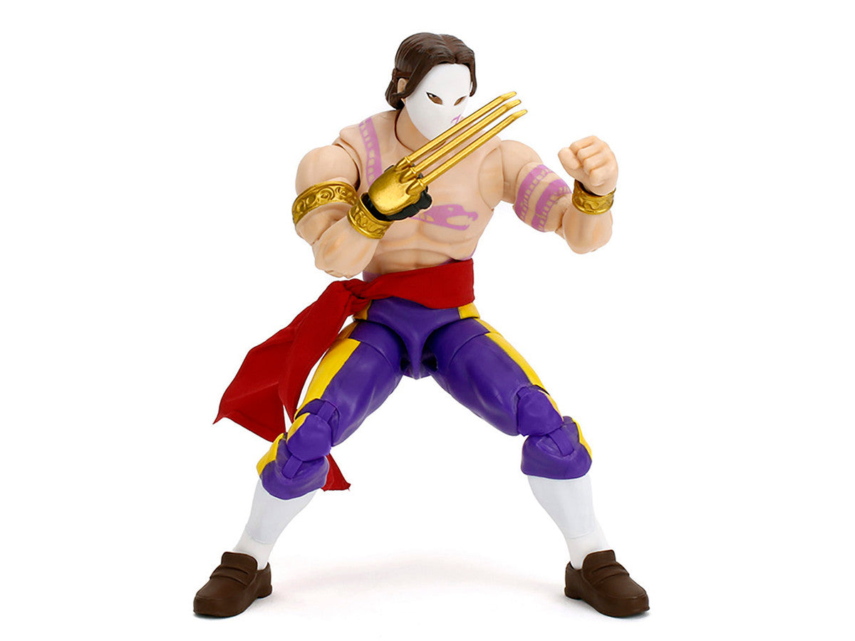 Vega 6" Moveable Figure with Alternate Head and Limbs "Ultra Street Fighter II: The Final Challengers" (2017) Video Game Model by Jada-0