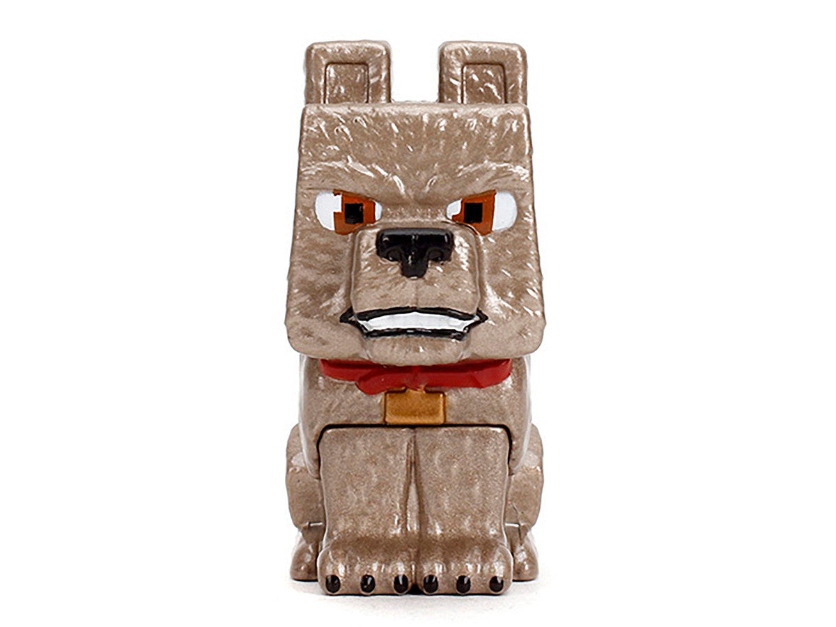 Set of 4 Diecast Figures "A Minecraft Movie" (2025) Movie "Metalfigs" Series Diecast Models by Jada-1