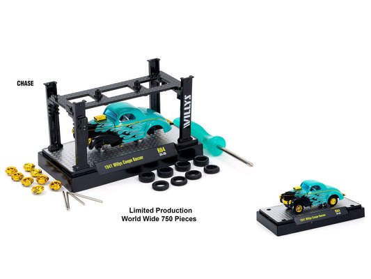 Model Kit 3 piece Car Set Release 84 Limited Edition to 6000 pieces Worldwide 1/64 Diecast Model Cars by M2 Machines-0