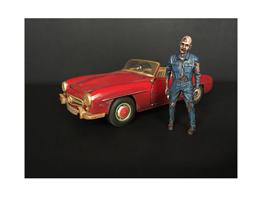 Zombie Mechanic Figurine I for 1/18 Scale Models by American Diorama-0