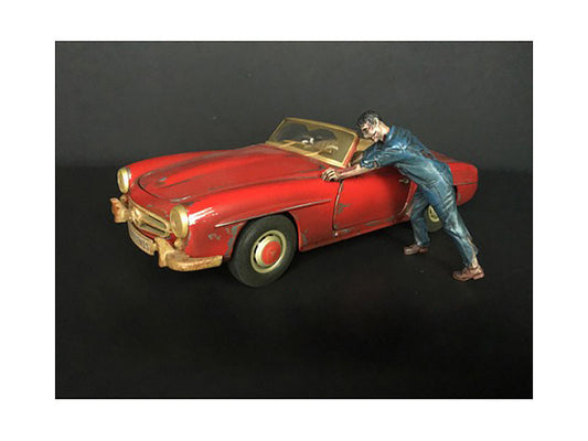 Zombie Mechanic Figurine IV for 1/18 Scale Models by American Diorama-0
