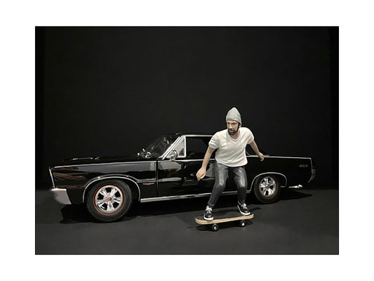 Skateboarder Figurine II for 1/24 Scale Models by American Diorama-0