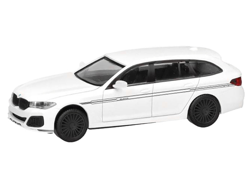 BMW Alpina B5 Touring White 1/87 (HO) Plastic Model Car by Herpa-1