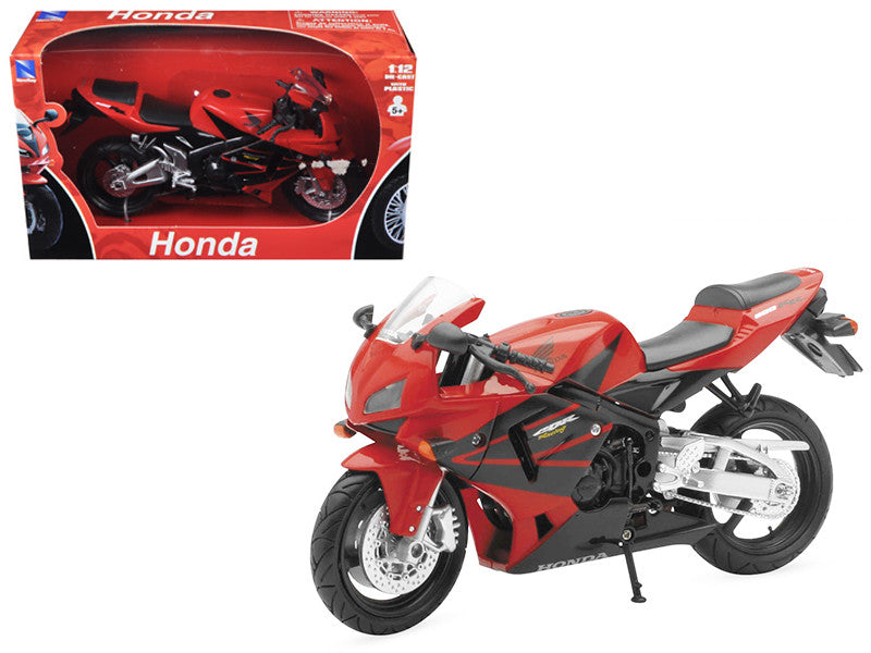 2006 Honda CBR600R Red 1/12 Diecast Motorcycle Model by New Ray-0