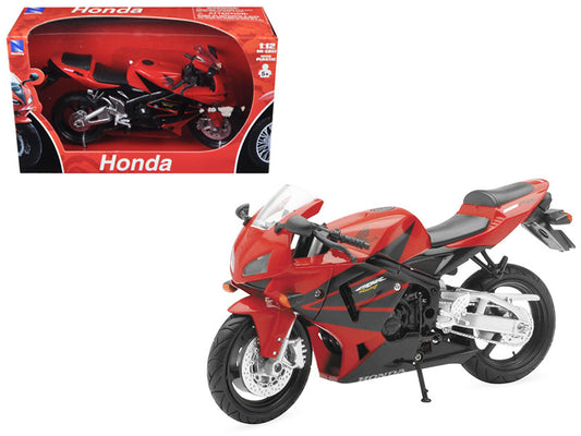 2006 Honda CBR600R Red 1/12 Diecast Motorcycle Model by New Ray-0