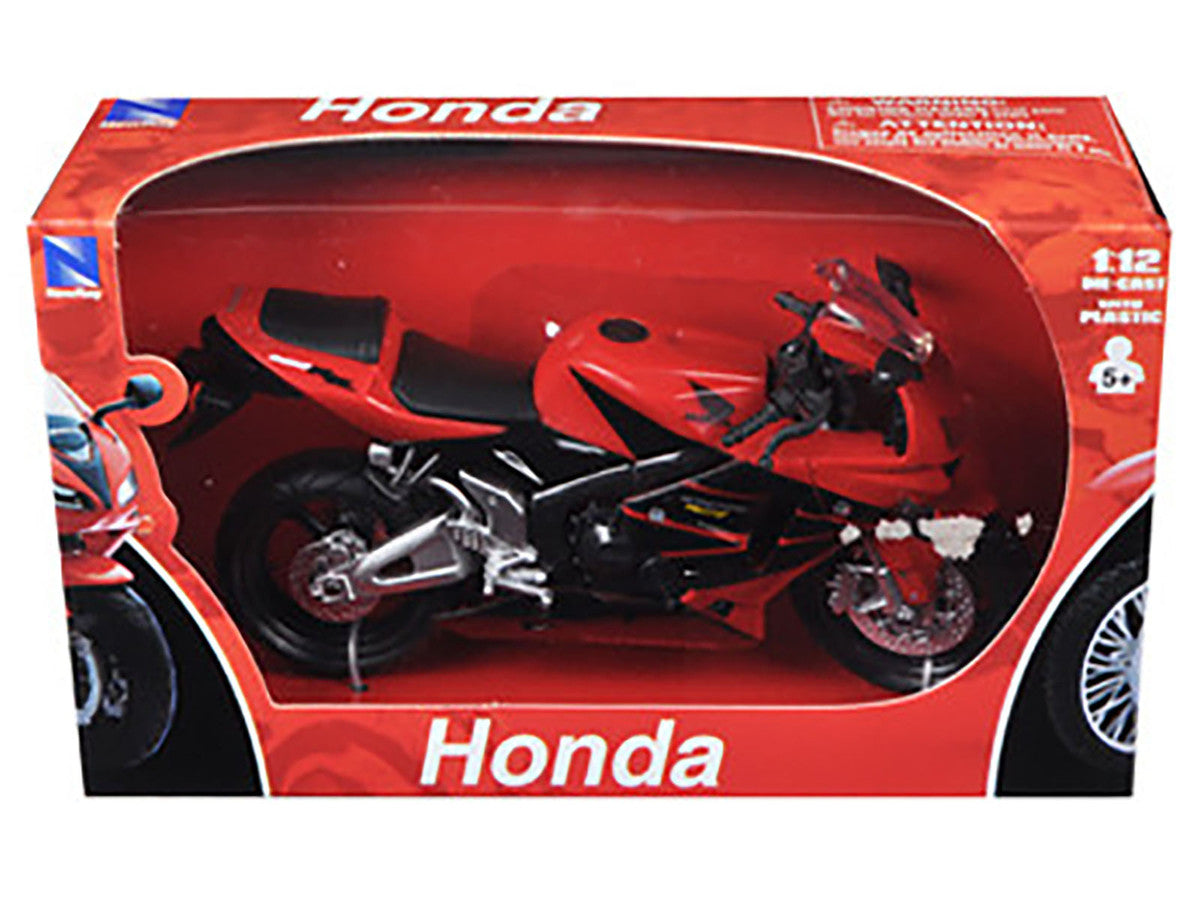 2006 Honda CBR600R Red 1/12 Diecast Motorcycle Model by New Ray-2