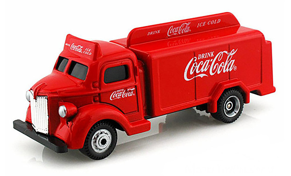 1947 Coca Cola Delivery Bottle Truck Red 1/87 Diecast Model by Motorcity Classics-1