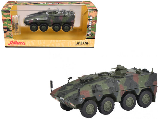 Tpz. Tank Boxer "German Army" Green Camouflage 1/87 (HO) Scale Diecast Model Car by Schuco-0