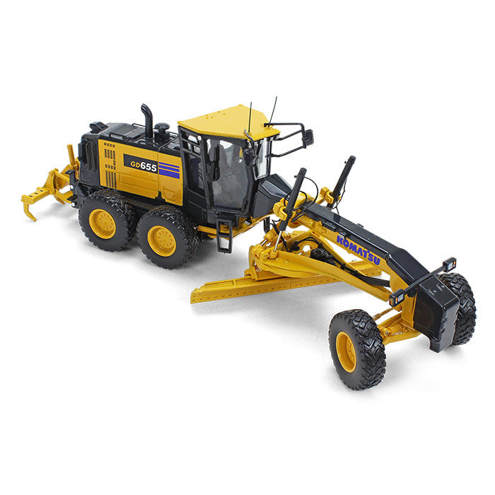 Komatsu GD655-6 Motor Grader with Ripper 1/50 Diecast Model by First Gear-2