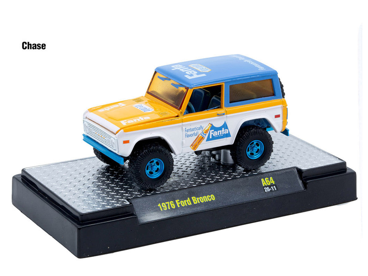 "Sodas" Set of 3 pieces Release 64 Limited Edition to 5400 pieces Worldwide 1/64 Diecast Model Cars by M2 Machines-3