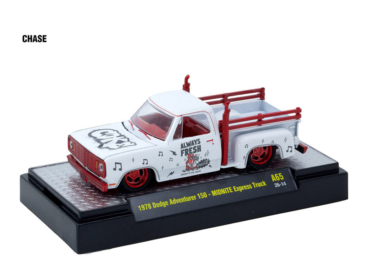 "Coca-Cola" Set of 3 pieces Release 65 Limited Edition to 4800 pieces Worldwide 1/64 Diecast Models by M2 Machines-4