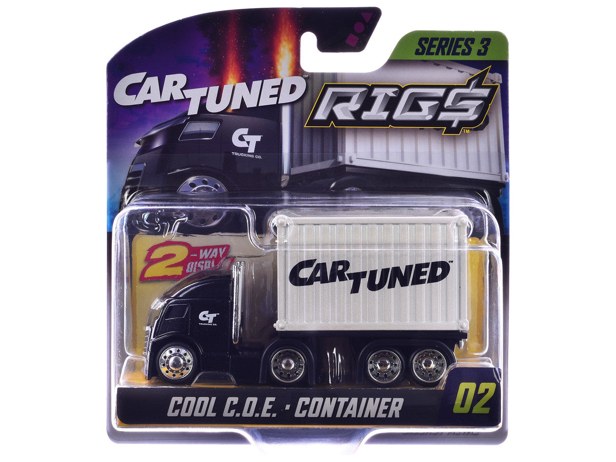 "Rigs" Container Case Series 3 Set of 4 Pieces Diecast Model Cars by CarTuned-0