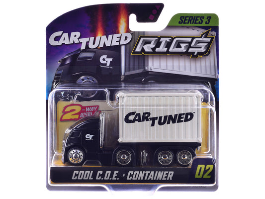 "Rigs" Container Case Series 3 Set of 4 Pieces Diecast Model Cars by CarTuned-0