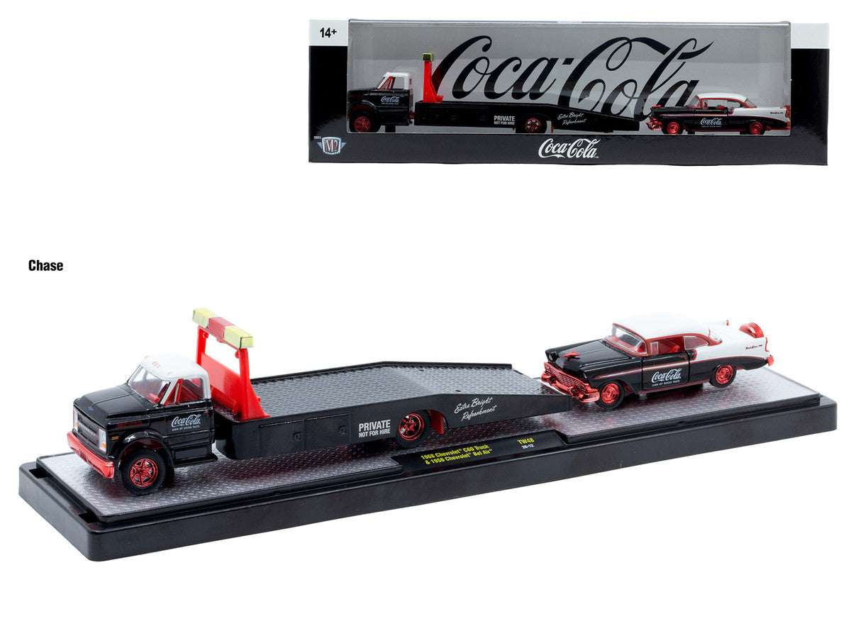 Auto Haulers "Coca-Cola" Set of 3 pieces Release 48 Limited Edition to 4800 pieces Worldwide 1/64 Diecast Models by M2 Machines-2