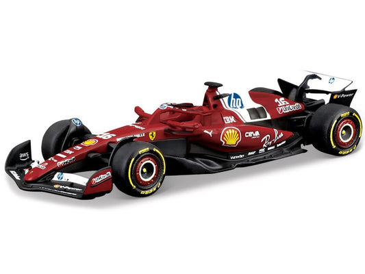 Ferrari SF-25 #16 Charles Leclerc Formula One F1 World Championship (2025) "Formula Racing" Series 1/64 Diecast Model Car by Bburago-0