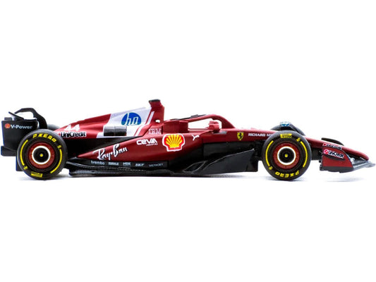 Ferrari SF-25 #44 Lewis Hamilton Formula One F1 World Championship (2025) "Formula Racing" Series 1/64 Diecast Model Car by Bburago-0