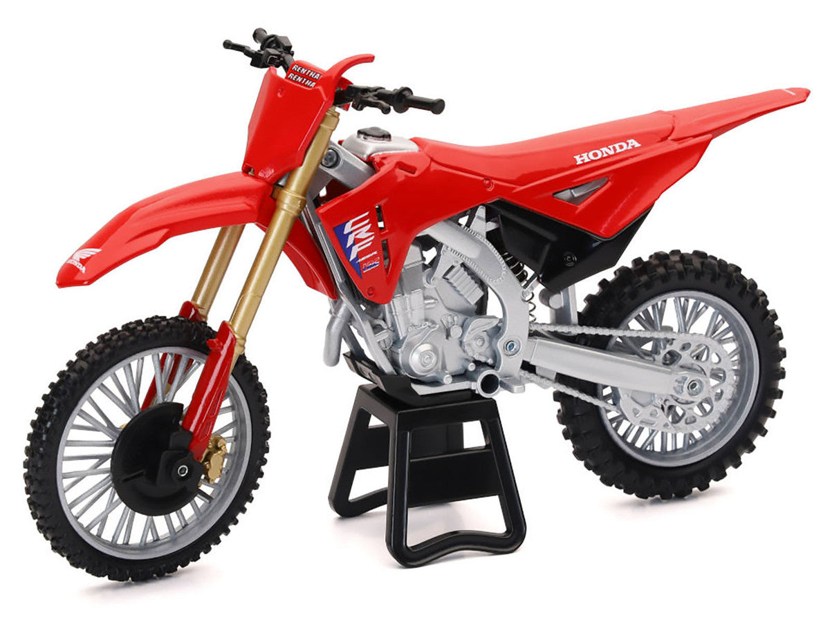 Honda CRF450R Motorcycle Red with Black Accents 1/12 Diecast Model by New Ray-1