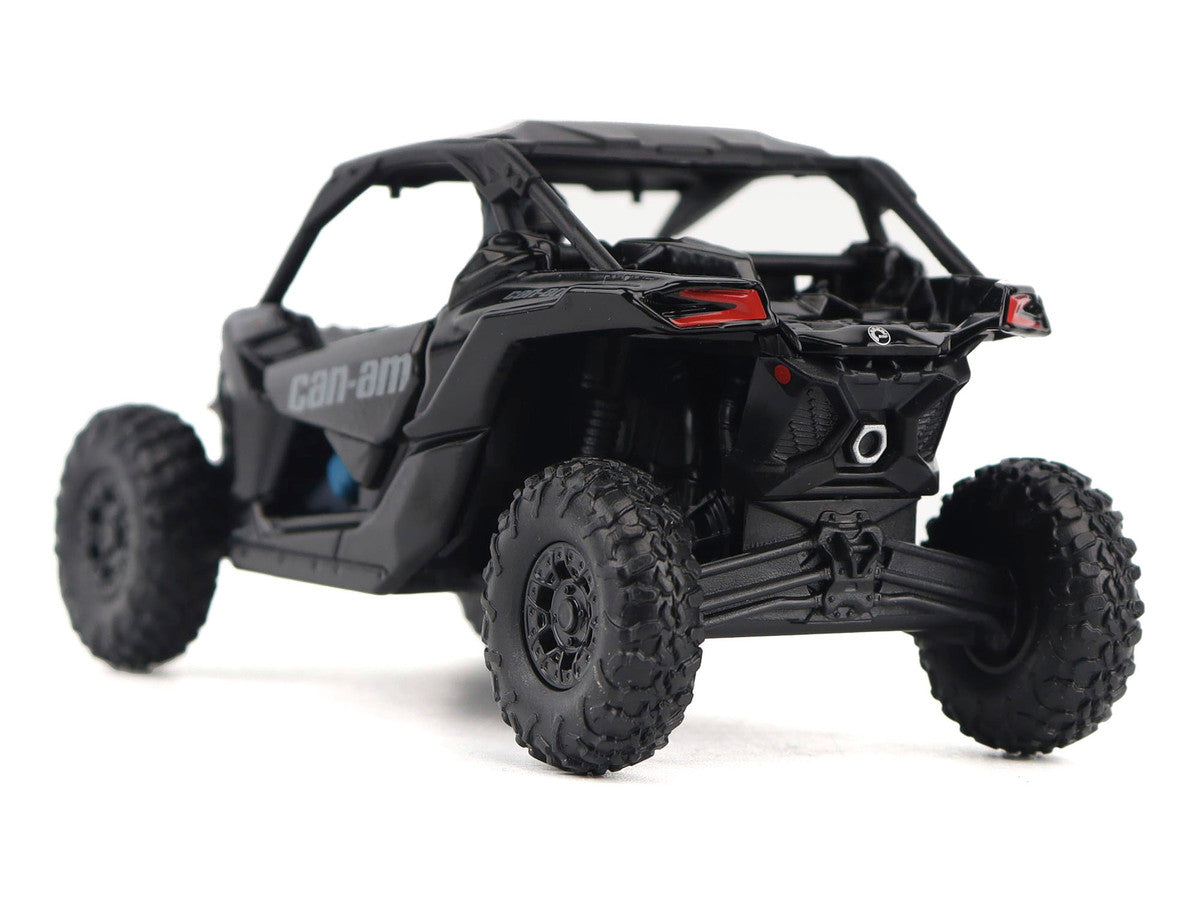 Can-Am Maverick X3 X RS Turbo RR Triple Black with Driver Figure 1/32 Diecast Model by BRP Models-0