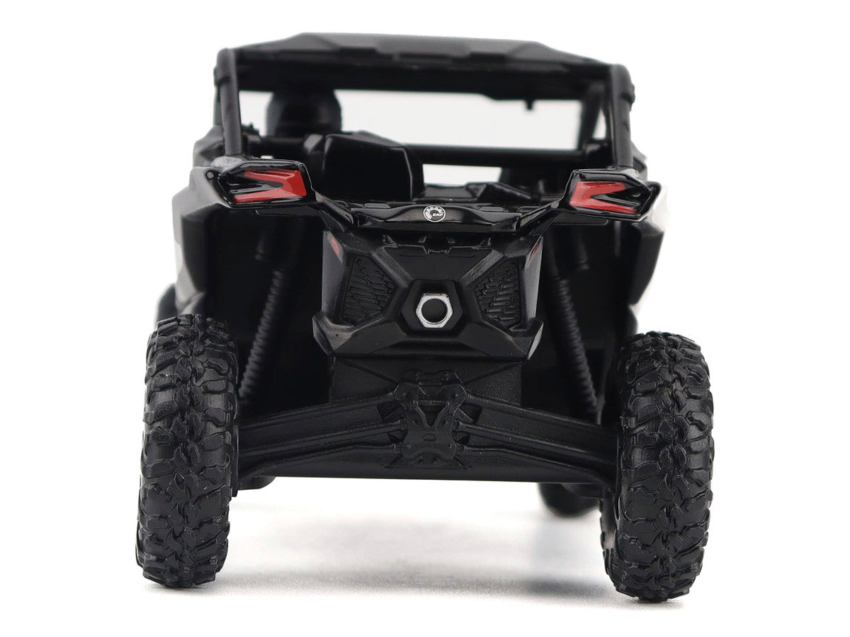 Can-Am Maverick X3 X RS Turbo RR Triple Black with Driver Figure 1/32 Diecast Model by BRP Models-2
