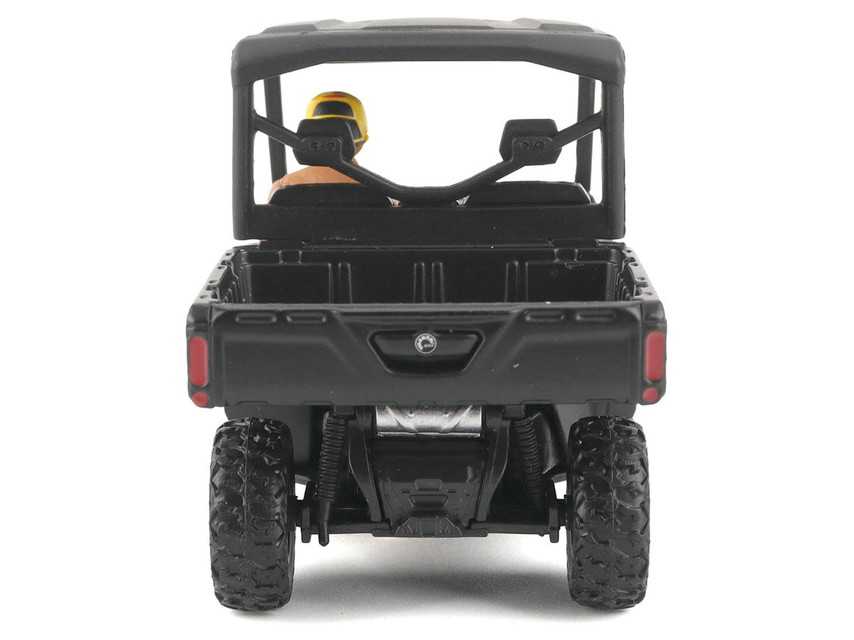 Can-Am Defender XT HD9 Navy Blue and Black with Driver Figure 1/32 Diecast Model by BRP Models-0