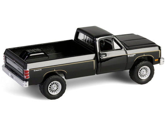 1981 Dodge Power Ram Prospector Pickup Truck Black "The A-Team" (1983-1987) TV Series "Hollywood Series" Release #43 1/64 Diecast Model Car by Greenlight-0