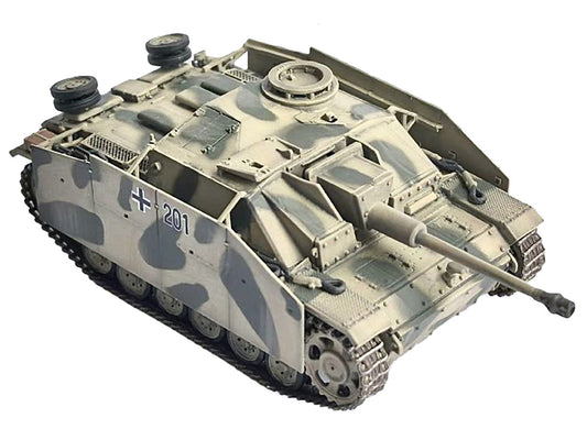 Germany StuG.III Ausf.G Early Production Tank with Schurzen #201 "StuG Brigade 242 Italy" (1943) "NEO Dragon Armor" Series 1/72 Plastic Model by Dragon Models-0