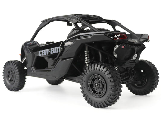 Can-Am Maverick X3 X RS Turbo RR Black 1/12 Diecast Model by BRP Models-0