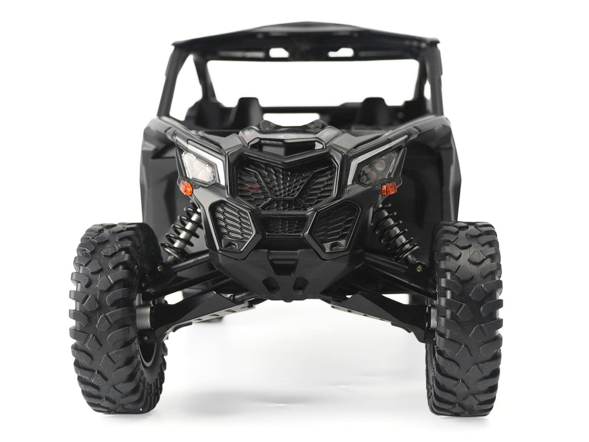 Can-Am Maverick X3 X RS Turbo RR Black 1/12 Diecast Model by BRP Models-3